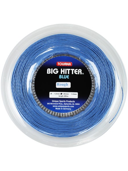 Tourna Big Hitter Rough Blue 1.25mm Tennissaite 220m Rolle