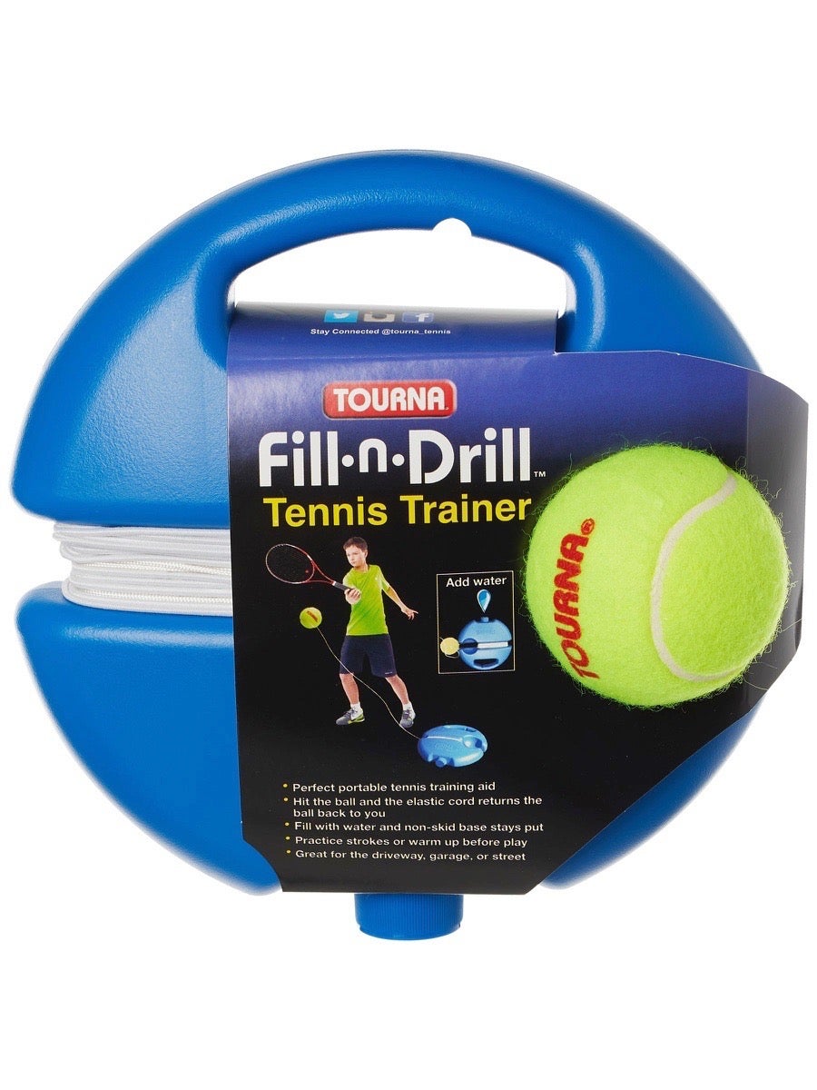 Tourna Fill n Drill Trainer Youth Tennis Practice Training Kids Aid Youth Tool 