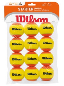 Wilson Starter Game Tennisb&#xE4;lle 12er Pack