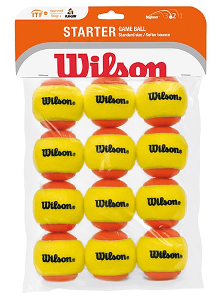Wilson Starter Orange/Stage 2 Ball 12-Pack