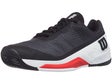 Wilson Rush Pro 4.0 Clay Black/White/Red Men's Shoe