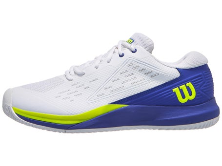 Wilson Rush Pro Ace AC\White/Blue/Yellow Mens Shoe