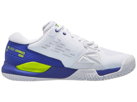 Wilson Rush Pro Ace AC\White/Blue/Yellow Mens Shoe
