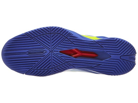 Wilson Rush Pro 4.5 AC\White/Blue/Yellow Mens Shoe