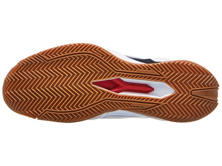Wilson Rush Pro 4.5 Clay\White/Navy Blazer/Gum Men Shoe