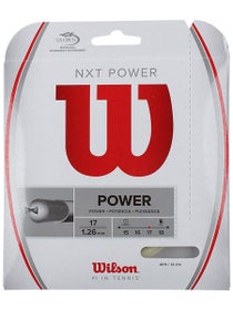 Wilson NXT Power 1.26mm Tennissaite - 12,2m Set