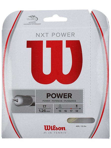 Cordaje Wilson NXT Power 1,26 mm 17