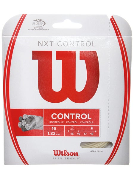 Cordaje Wilson NXT Control 1,32 mm 16 12,2 m