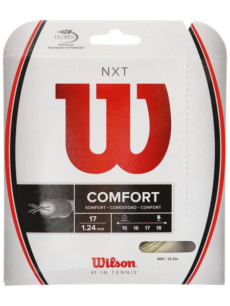 Wilson NXT 1.24mm Tennisaite 12.2m Set
