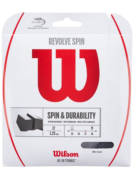 Wilson Revolve Spin 1.25mm Tennissaite 12,2m Set