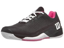 Wilson Rush Pro 4.0 Clay Black/Hot Pink/Wh Women's Shoe