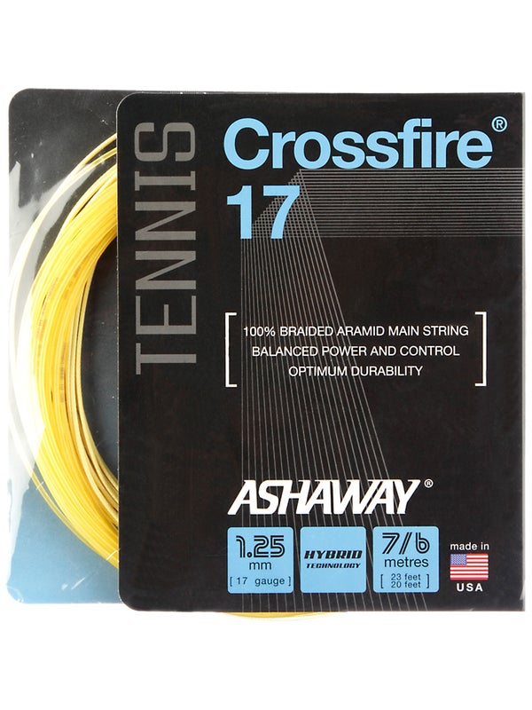 Corda Ashaway Crossfire 1.25mm/17 Kevlar - Tennis Warehouse Europe
