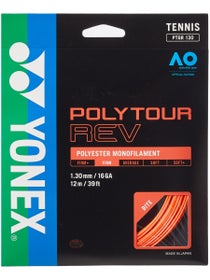 Set de cordaje Yonex Poly Tour REV 1,30/16 - Naranja