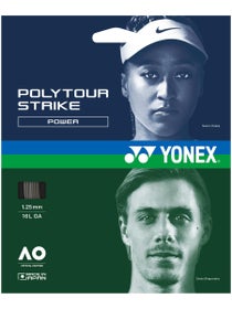 Set de cordaje Yonex Poly Tour Strike 1,25/16L - Gris