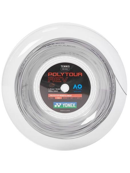 Yonex Poly Tour REV 1.25 String 200m Reel White