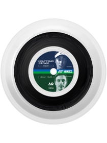 Yonex Poly Tour Strike 1.25mm Tennissaite (schwarz) -  200m Rolle