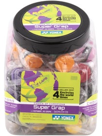Yonex Super Grap Overgrip Bucket Assorted (60 pcs)