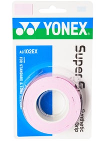 Overgrips Yonex Super Grap - Pack de 3 (Rosa)