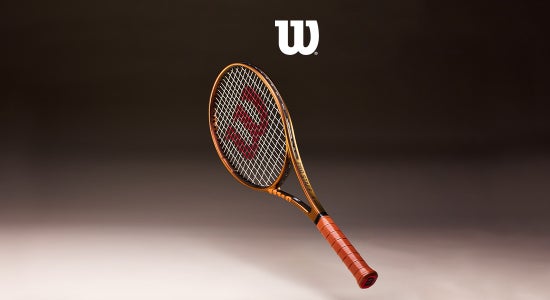 Raquette de tennis légère Wilson Roger Federer pour enfants, noir/rouge, 25  po