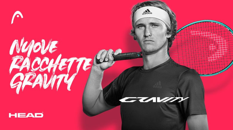 Acquista le nuove racchette Head Gravity!