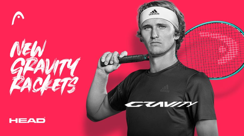 Shop the all new Head Gravity rackets!