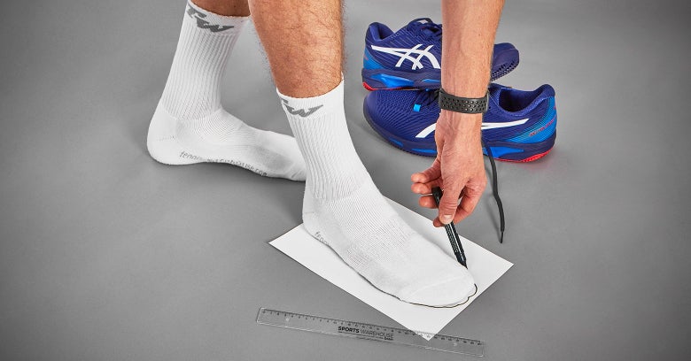 Image of tennis shoes