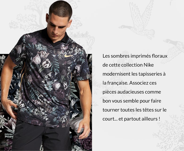 Nouveaut&eacute;s Nike aux imprim&eacute;s floraux audacieux.