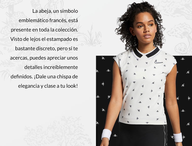 Dale un toque elegante a tu look con este estampado de abejas de Nike