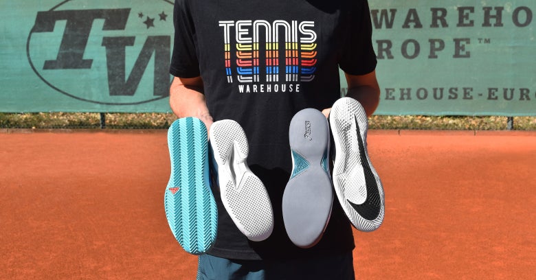 Comparing outsoles to choose the right tennis shoe